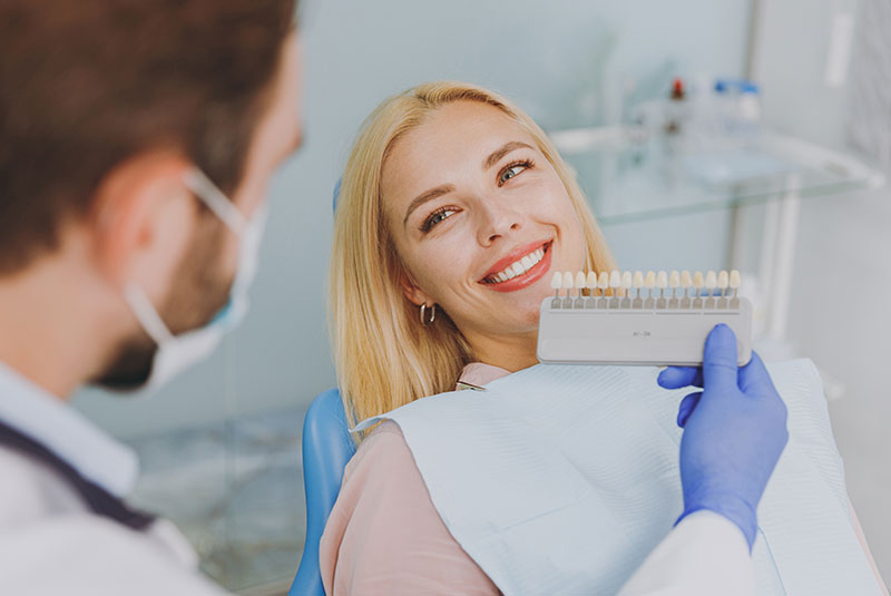 veneer patient getting told process smaller